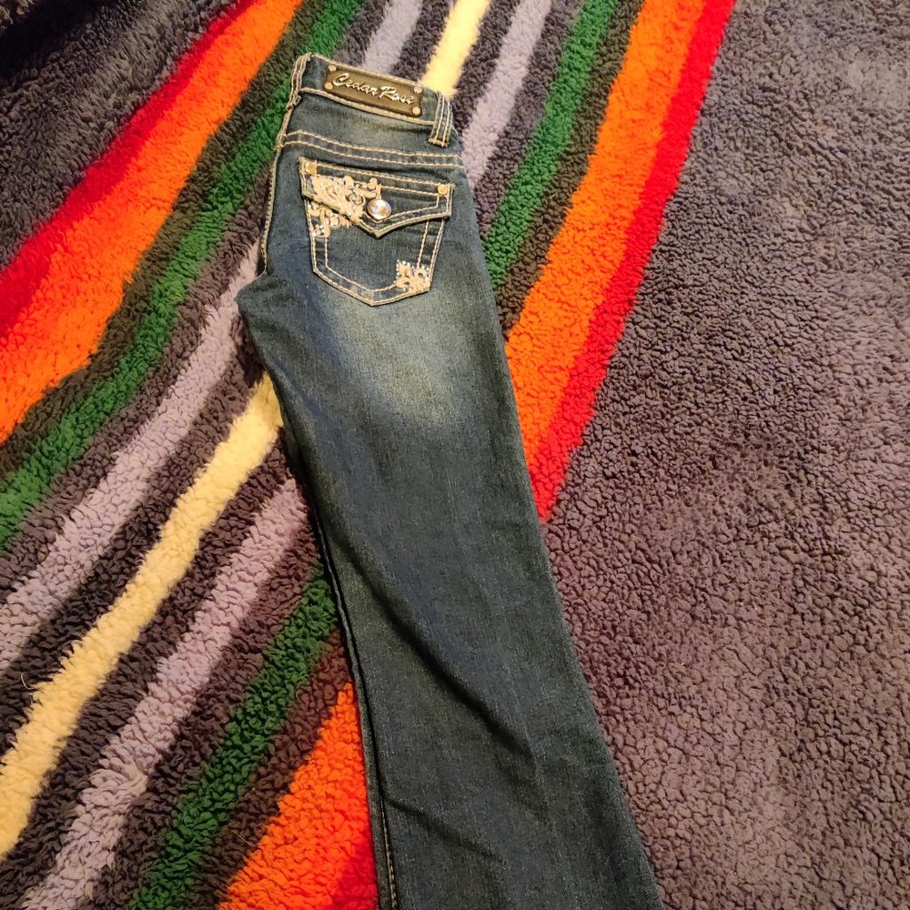 Cedar Rose Girls Jeans